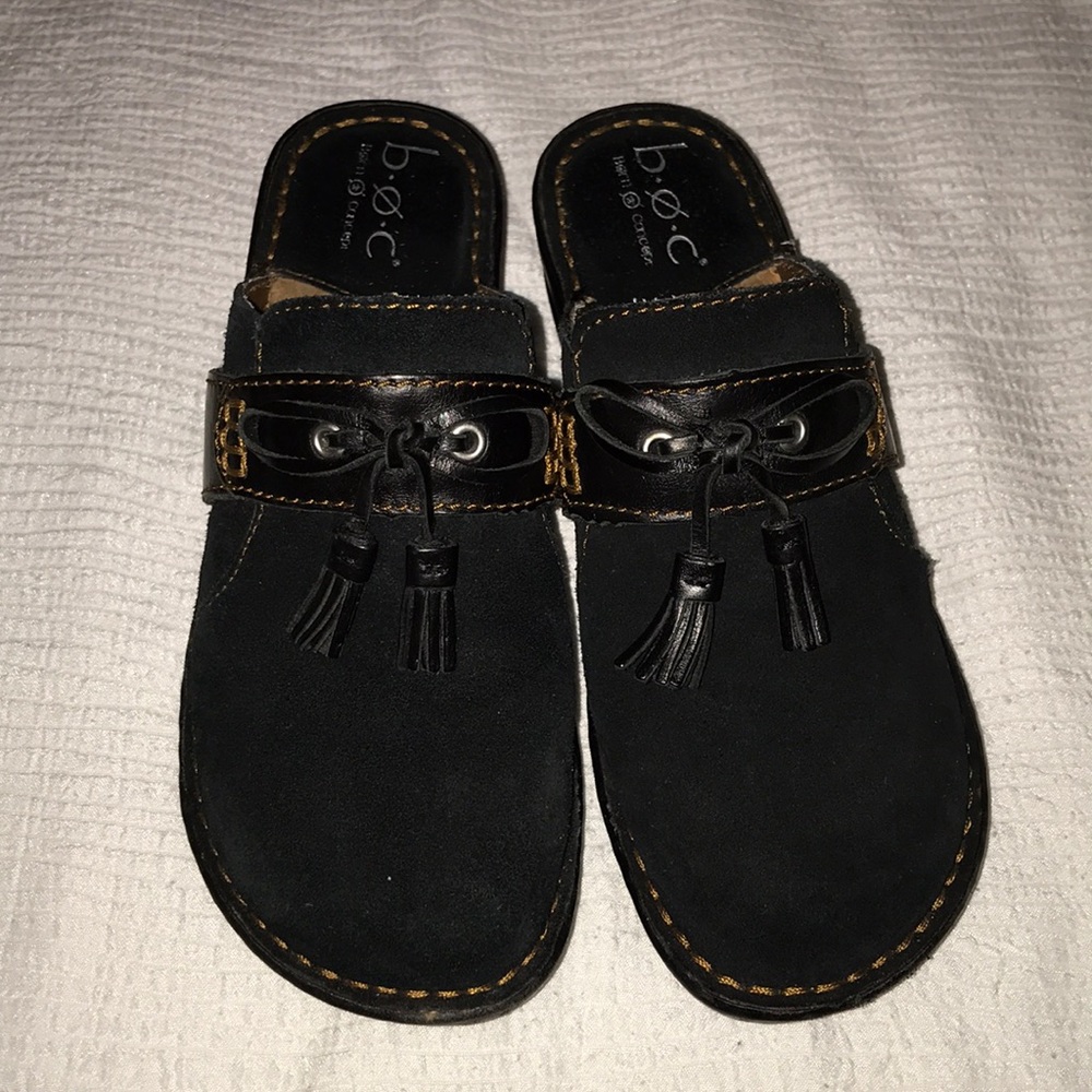 B.o.c Leather Mules